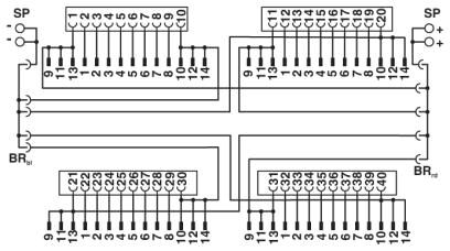 Phoenix contact 2322579 VIP-PA-FLK50/4X14/ 1,5M/S7 Фронтальный адаптер