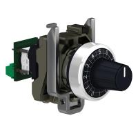 Schneider Electric XB4BD912R100K ПОТЕНЦИОМЕТР В СБОРЕ, МЕТ.ОСН., 100 кОм