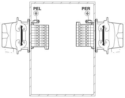 Phoenix contact 1580150 HC-D 40-A-TWIN-PEL-M Адаптер клеммного модуля
