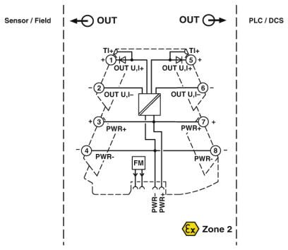 Phoenix contact 2902065 MINI MCR-2-CVCS-PT Источник стабилизированного напряжения