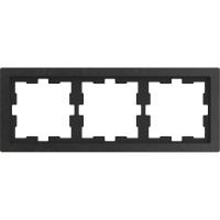 Schneider Electric MTN4030-6547 MERTEN D-Life РАМКА 3-постовая, БАЗАЛЬТ