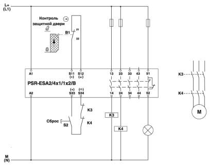 Phoenix contact 2963802 PSR-SCP- 24UC/ESA2/4X1/1X2/B Реле безопасности