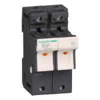 Schneider Electric DF142V РАЗЪЕДИНИТЕЛЬ-ПРЕДОХРАНИТЕЛЬ 50A.С УКАЗАТЕЛЕМ СРАБАТЫВАНИЯ 2Р.14Х51