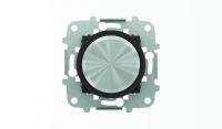 ABB 2CLA866090A1501 Механизм электронного поворотного светорегулятора для люминесцентных ламп 700 Вт, 0/1-10 В, 50 мА, серия SKY Moon, кольцо чёрное стекло
