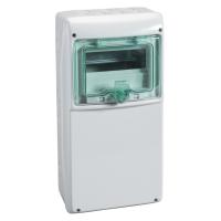 Schneider Electric 13190 ЩИТ KAEDRA IP65 8МОД С ПЛОСК ПАНЕЛЬЮ