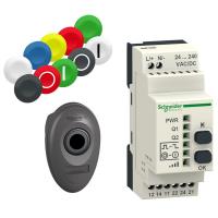 Schneider Electric XB5RMA04 КОМПЛЕКТ ПРИЕМНИК И БЕСПРОВ КНОПКА 24ВDC XB5RMA04