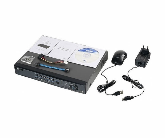 RVi-HDR04MA, 4 канальный мультиформатный (CVBS, CVI, TVI, AHD, IP) видеорегистратор