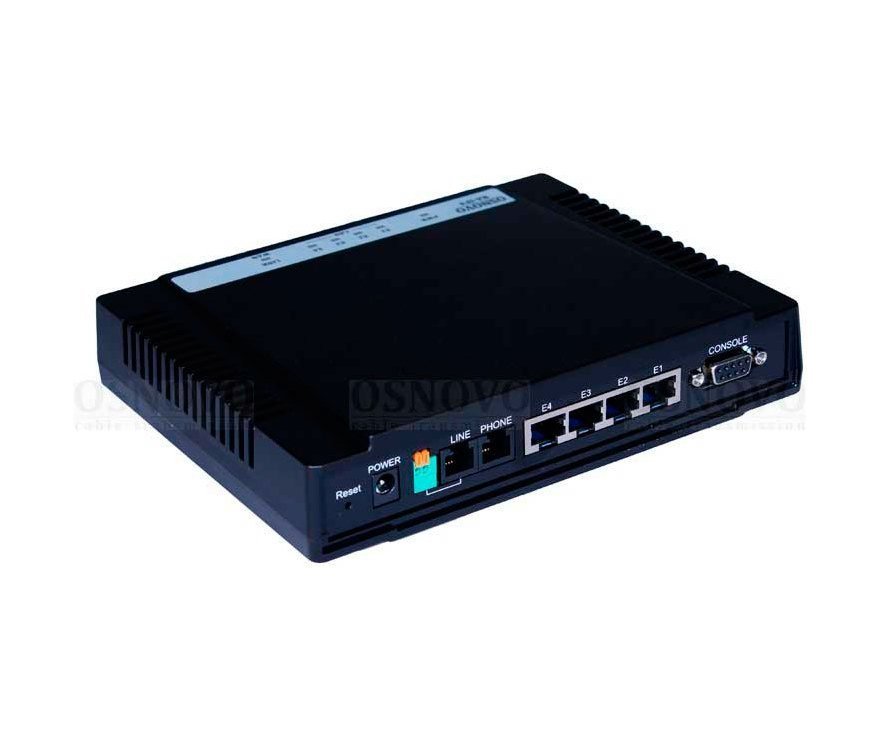 OSNOVO RA-IP4 удлинитель Ethernet на 4 порта