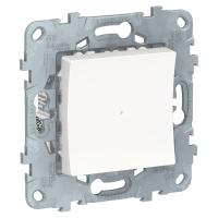 Schneider Electric NU551518 UNICA NEW LED СВЕТОРЕГУЛЯТОР Wiser нажимной, универсальный 7-200Вт, белый
