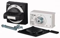 279392 Поворотная ручка на дверь, цвет черный, ручка + привод + короткая ось, NZM1 (NZM1-XTVD-0)