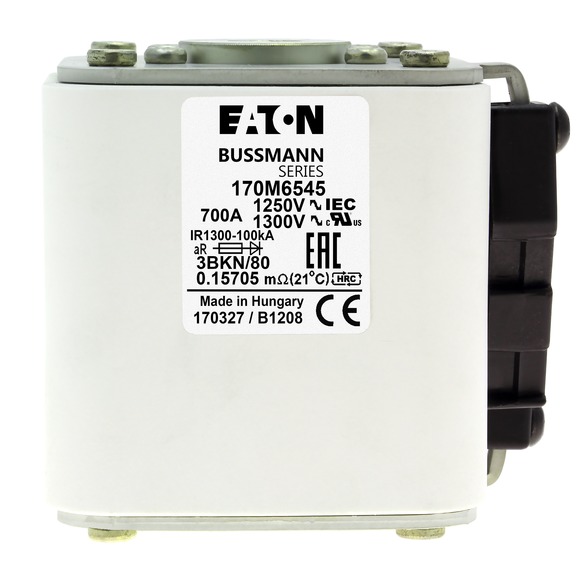 170M6545 Быстрый предохранитель 700A 1250V 3BKN/80 AR CU