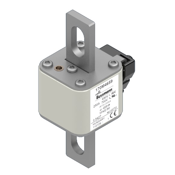 170M4659 Быстрый предохранитель 250A 690V 1FKE/90 AR UC