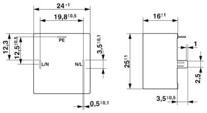 Phoenix contact 2908551 PRT-1S-350/5S Разрядник для защиты от импульсных перенапряжений, тип 2
