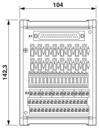 Phoenix contact 2905243 UM-D37M/DS/FU/LED/AO/C300/L Интерфейсный модуль
