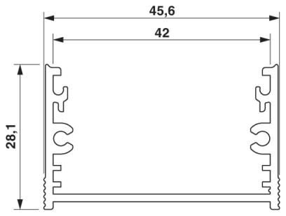 Phoenix contact 2200961 UM-ALU 4 AU45 L990 Компоненты корпуса