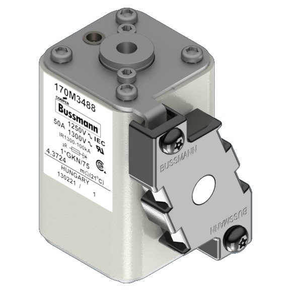 170M3488 Быстрый предохранитель 50A 1250V 1*GKN/75 AR CU