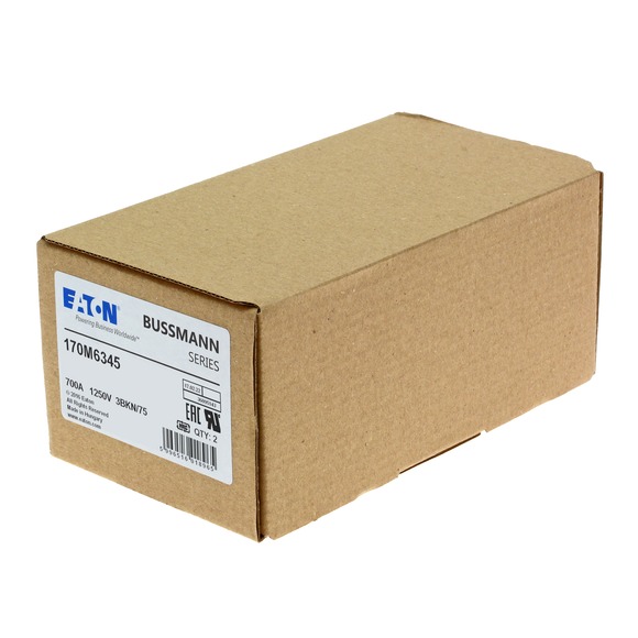 170M6345 Быстрый предохранитель 700A 1250V 3BKN/75 AR CU