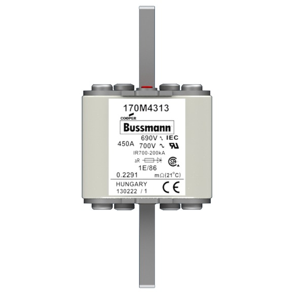 170M4313 Быстрый предохранитель 450A 690V 1E/86 AR UC