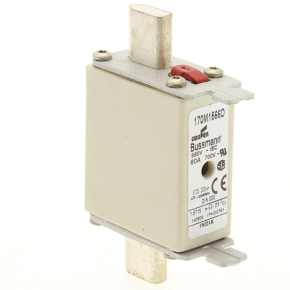 170M1566D Быстрый предохранитель 80A 690V aR DIN 000 HSDNH