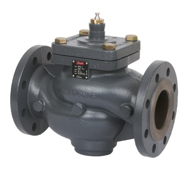 065B3501 Двухходовой клапан Danfoss VFM 2 Ду=80
