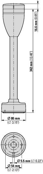 171457 Базовый модуль;быстрый монтаж;алюминиевая труба 250 мм (SL7-FMS-250)
