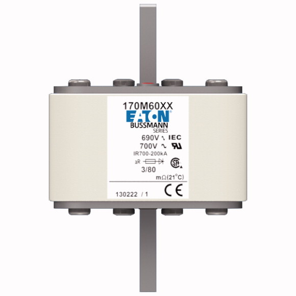 170M6061 Быстрый предохранитель 700A 690V 3TN/80 AR UC