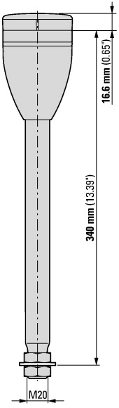 171453 Базовый модуль;алюминиевая труба 250 мм (SL7-CB-T-250)