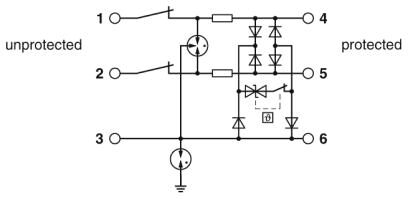Phoenix contact 2906778 TTC-6-3-HF-F-M-12DC-PT-I Устройство защиты от перенапряжений
