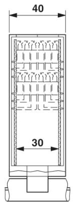 Phoenix contact 2757131 UEGH 40/2 Корпус для электроники