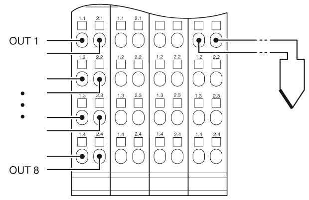 Phoenix contact 2819697 IB IL TEMP 8 UTH HEI 1 DO8-PAC Функциональные клеммные модули Inline