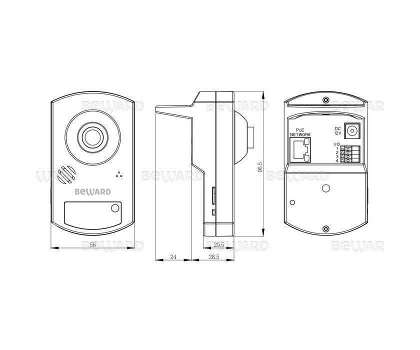 Beward BD46C (16 мм)