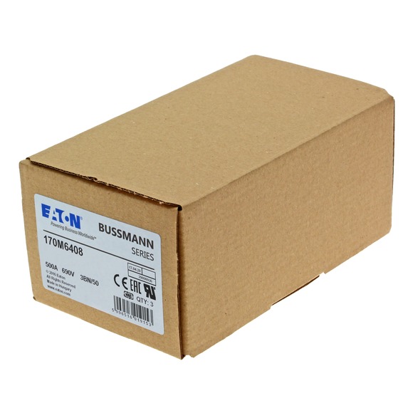 170M6408 Быстрый предохранитель 500A 690V 3BN/50 AR UC