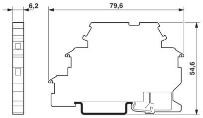 2838173 Phoenix contact TT-2/2- 24DC Устройство защиты от перенапряжений
