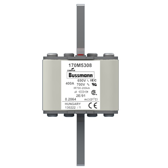 170M5308 Быстрый предохранитель 400A 690V 2E/91 AR UC
