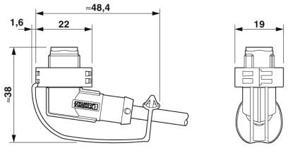 Phoenix contact 1409549 SAC-HZ-4P-MR/10,0-542 SHSCO BK Кабель для датчика / исполнительного элемента