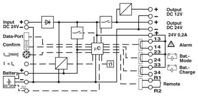Phoenix contact 2320461 QUINT-UPS/ 24DC/12DC/5/24DC/10 Источник бесперебойного питания