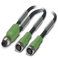 Phoenix contact 1409282 SAC-3-M8Y/0,15-PUR/3M8FS-4M8FS Кабель для датчика / исполнительного элемента