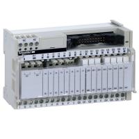 Schneider Electric ABE7R16T111 TELEFAST БАЗА НА 16 ВЫХ, СО СЪЕМНЫМИ ЭЛЕКТРОМЕХ. РЕЛЕ ШИРИНОЙ 5 ММ, 1 НО