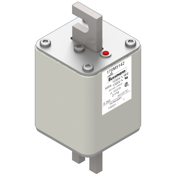 170M5142 Быстрый предохранитель 400A 1250V 2/110 AR CU