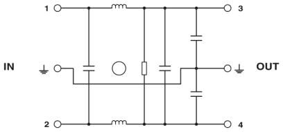 Phoenix contact 2794110 NEF 1- 3 ЭМ-фильтр