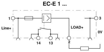 Phoenix contact 903030 EC-E1 10A Электронный защитный выключатель