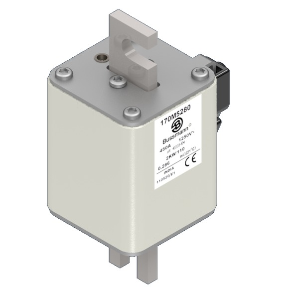 170M5280 Быстрый предохранитель 450A 1250V 2KW/110 AR