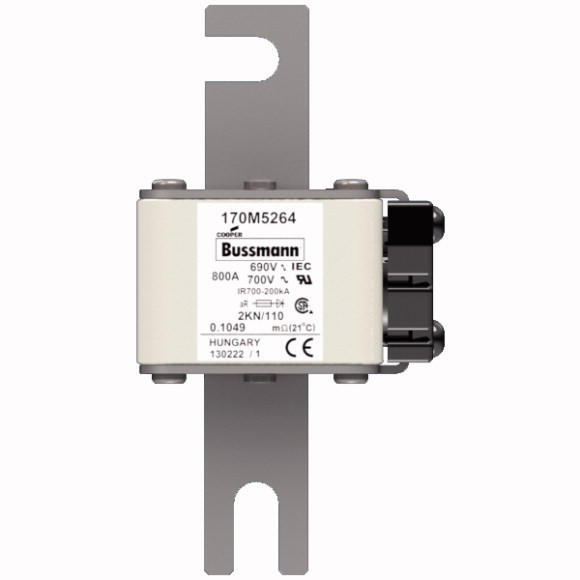 170M5264 Быстрый предохранитель 800A 690V 2KN/110 AR UC