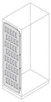 ABB EE1862 Панель для установки 45шт коннекторов 1800x600мм ВхГ