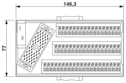 Phoenix contact 2976158 UMK- EC56/FRONT 2,5V/L Интерфейсный модуль