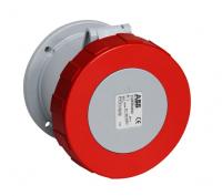 ABB 2CMA192730R1000 Розетка панельная с прямым унифицированным фланцем 3125RU6W LP, 125A, 3P+E, IP67, 6ч