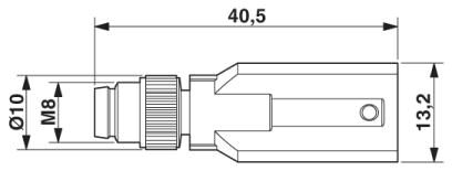 Phoenix contact 1458761 SAC-3P-M8Y/2X1,5-PUR/M 8FR-2L Кабель для датчика / исполнительного элемента