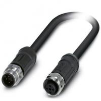 Phoenix contact 1454189 SAC-4P-M12MS/2,0-28X/M12FSSHOD Кабель для датчика / исполнительного элемента