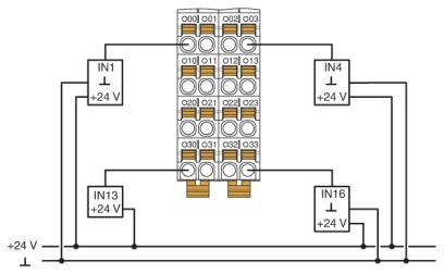 Phoenix contact 2701722 AXL F DI16/1 HS 1H Модуль ввода-вывода