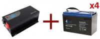 Комплект Ecovolt PRO 4048 + гелевый аккумулятор HMG-12-100  4